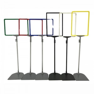 TMJ POP 028 Label holder holder bildende prismer Retail Plastic Price Strip Supermarket Price Holder